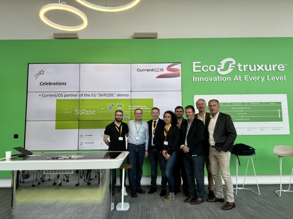 On June 3rd and 4th, Shift2DC was part of Current/OS plenary session in Grenoble, France, hosted by the project partner Schneider Electric.