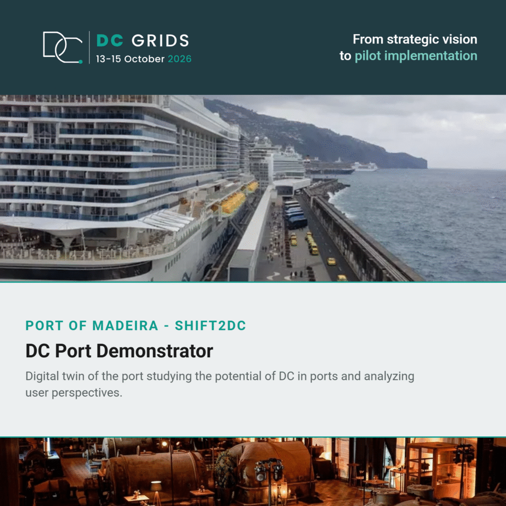 Between October 13 and 15, the Shift2DC will be attending the DC Grids Conference, a three-day international event bringing together DC experts to shape the future of DC in Europe.